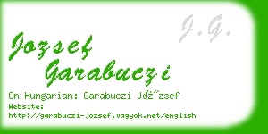 jozsef garabuczi business card